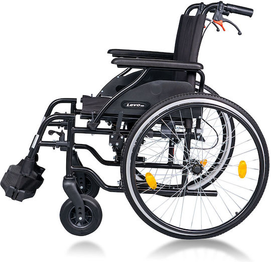 Mobiak Инвалидна Количка 24" Сгъваема 43cm 0810841 Черна