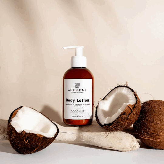 ANEMONE Coconut Moisturizing Body Lotion with Shea Butter & Coconut Perfume 250ml
