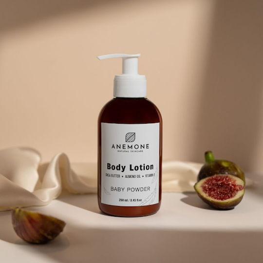 ANEMONE Baby Powder Moisturizing Body Lotion with Shea Butter & Powder Scent 250ml