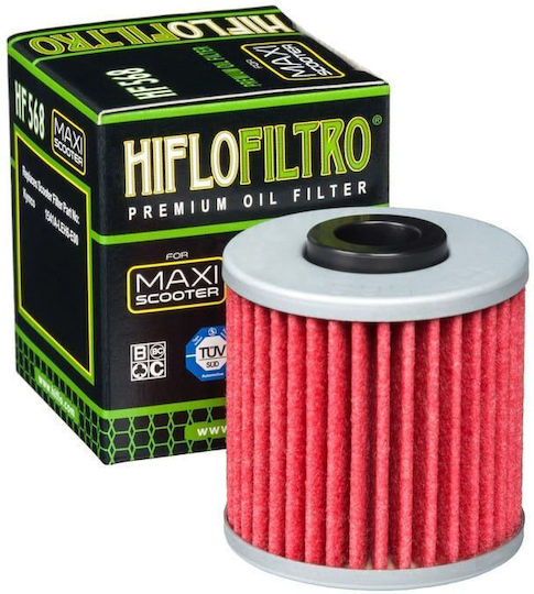 Hiflofiltro Φίλτρο Λαδιού Μοτοσυκλέτας για Kymco