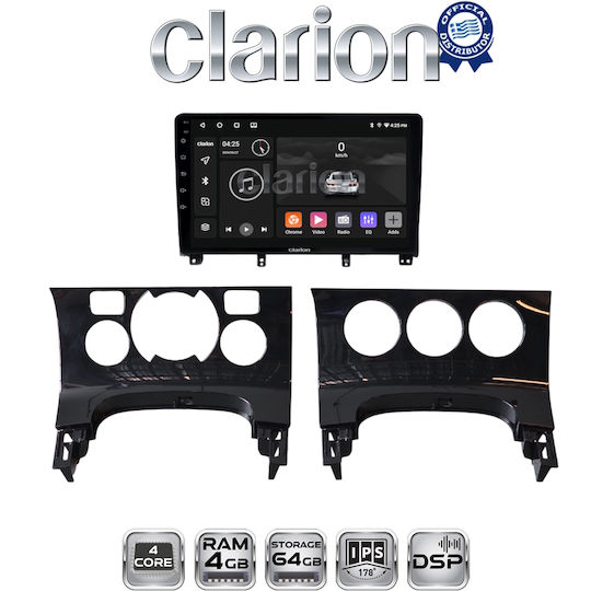 Clarion Car Audio System for Peugeot 206 / 3008 2016 (Bluetooth/USB/WiFi/GPS/Apple-Carplay/Android-Auto)