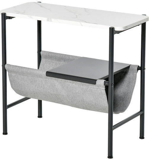Gray Side Table