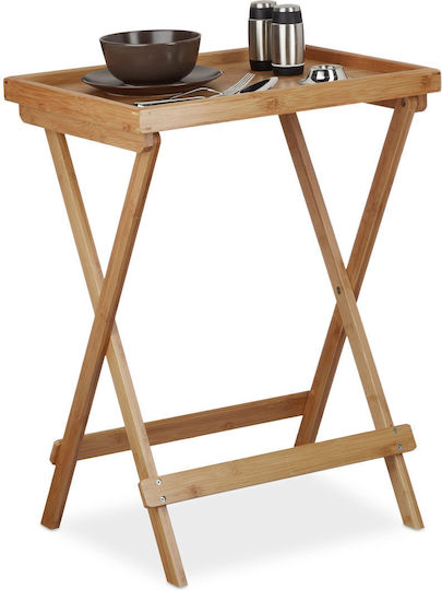 Βοηθητικό Τραπεζάκι Natural Brown