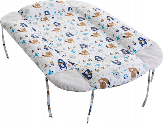 BabyMix Βρεφικό Μαξιλάρι Φωλιά Bear and Fox