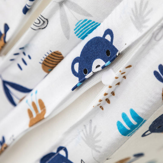 BabyMix Βρεφικό Μαξιλάρι Μείωσης Χώρου Bear And Fox