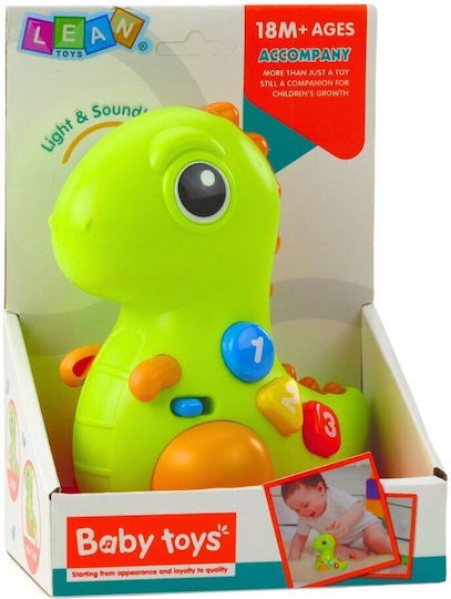 Lean Toys Baby Aktivitätsspielzeug Interaktives Spielzeug mit Licht und Sounds