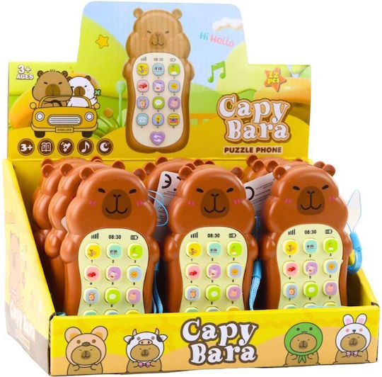 Lean Toys Παιχνίδι Τηλέφωνο Educational με Φως και Ήχους