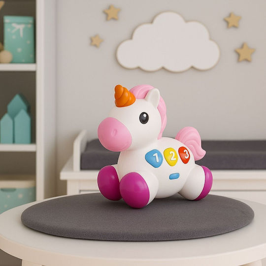 Lean Toys Jucărie Interactivă pentru Bebeluși cu Lumină și Sunete