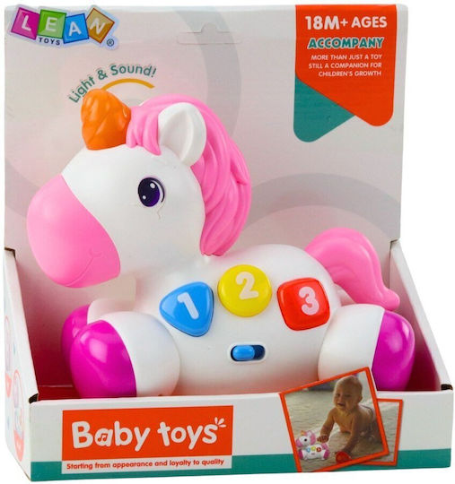Lean Toys Jucărie Interactivă pentru Bebeluși cu Lumină și Sunete