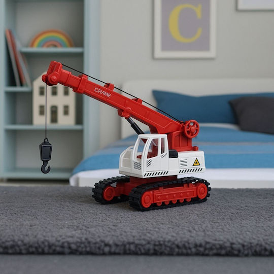 Lean Toys Кран С Въртяща Кабина Кран За Възраст 3+ Години