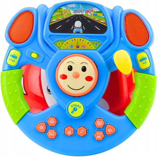 Lean Toys Educational Interactive Steering Wheel with Music and Lights