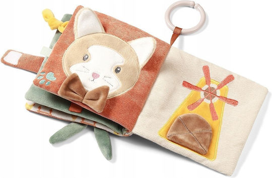 Babyono Книга за активности Краве Бинго от текстил