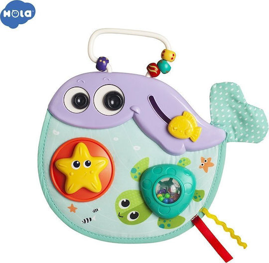Hola Toys Βρεφικό Παιχνίδι Φαλαινα
