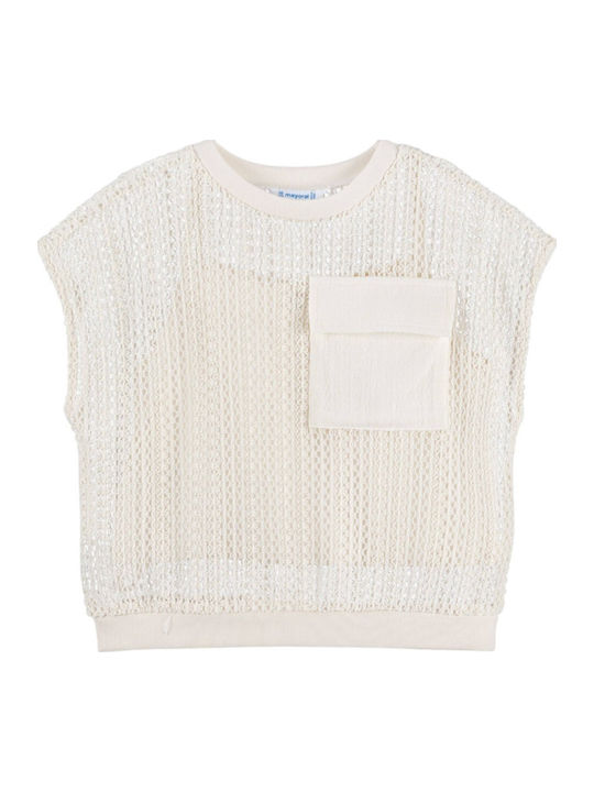 Kids Top Short-sleeved Beige