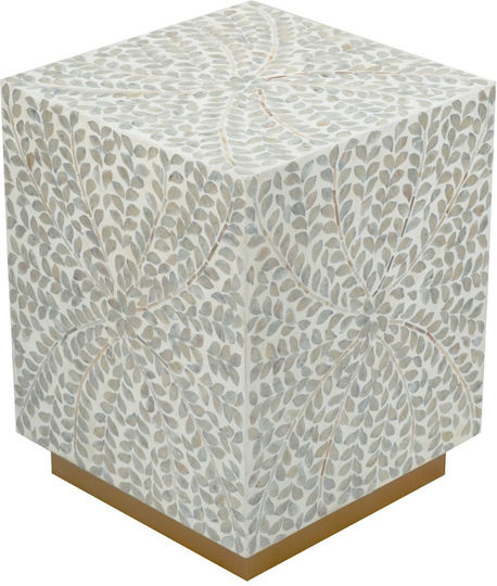 Beistelltisch Artekko Ivory Grau Beistelltisch Artekko Ivory Grau