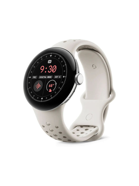 Google Λουράκι Λευκό (Pixel Watch 3)
