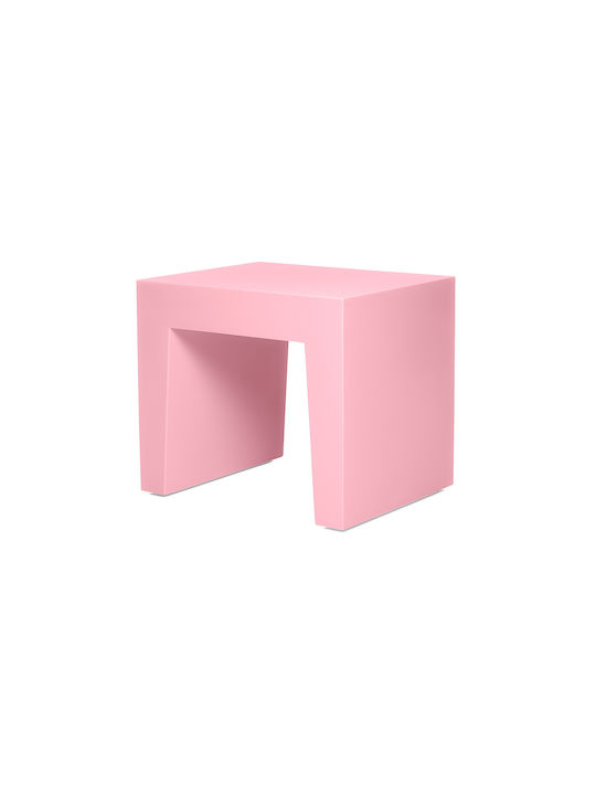 Rectangular Side Table Concrete I Candy M40xL50xH43cm