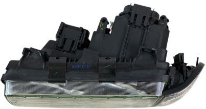 Vordere Scheinwerfer Angel Eyes BMW E36 1991-2000 4-türige Limousine Chrom Ohne Glühlampen H7 Set 2 Stück