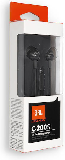 JBL C200SI In Ear Handsfree Слушалки с Жак 3.5mm Черен