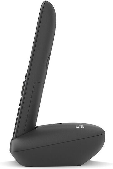 Gigaset C575HX Ασύρματο Τηλέφωνο με Ελληνικό Μενού Μαύρο