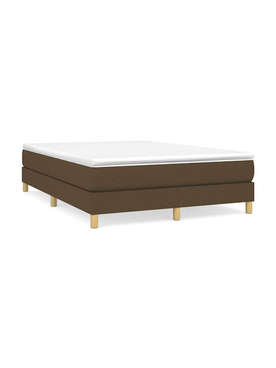 Doppelbett-Unterlage Mit Stoff Braune Für Matratze 140x200cm