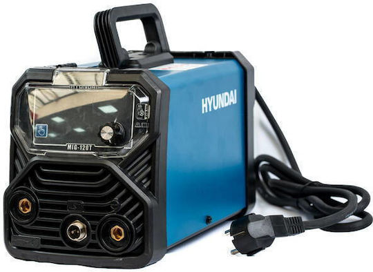 Hyundai Заваръчен Апарат Inverter MIG с Максимален Сварочен Ток 120A и Работен Цикъл 35%
