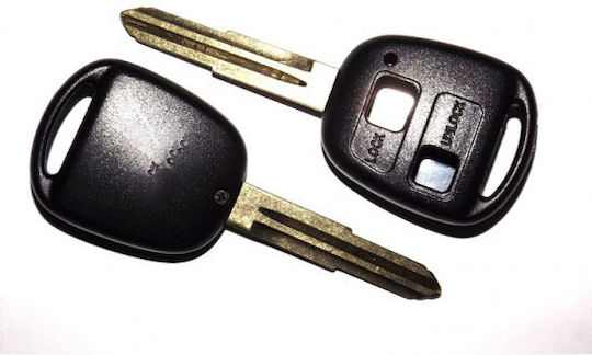 Daihatsu Κέλυφος Κλειδιού Αυτοκινήτου με Λάμα με 2 Κουμπιά για Daihatsu