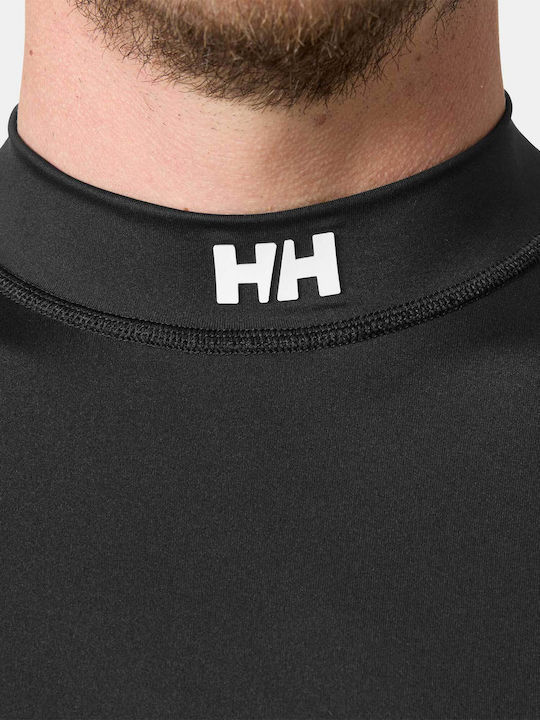 Helly Hansen UPF 50+ Unisex Long Sleeve Sun Protection Shirt Black