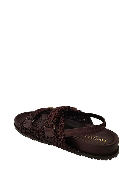 Women's Flat Sandals Brown