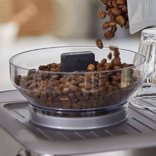 Sage Barista Pro Αυτόματη Μηχανή Espresso 1680W Πίεσης 15bar για Cappuccino με Μύλο Άλεσης Πράσινη