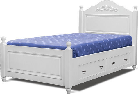 Rodanthi Single Bed for Mattress 90x200cm Colour Options Rodanthi Single Bed for Mattress 90x200cm Colour Options