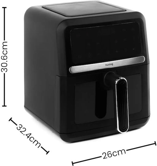 Huslog Air Fryer με Wi-Fi 5lt Μαύρο