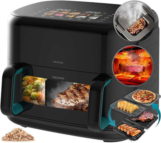 Cecotec Air Fryer With Double Removable Container 11l Black 11000