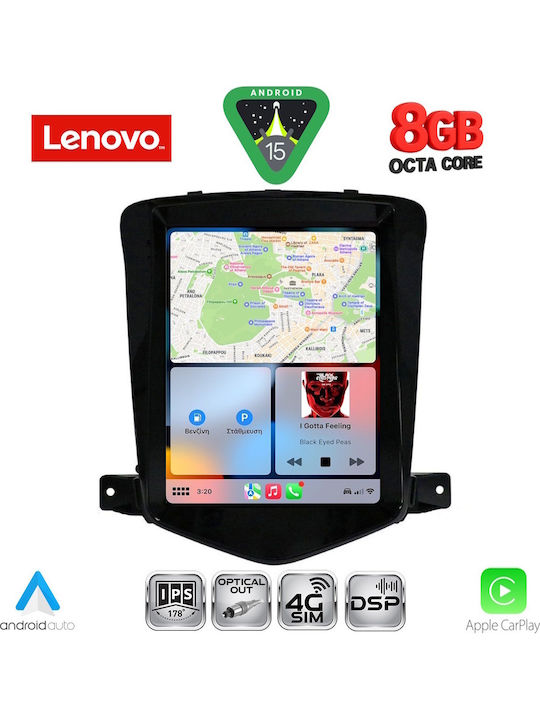 Lenovo Ssw 10925_cpa Tesla Style Chevrolet Cruze Mod 2008-2012 Auto-Audiosysteme