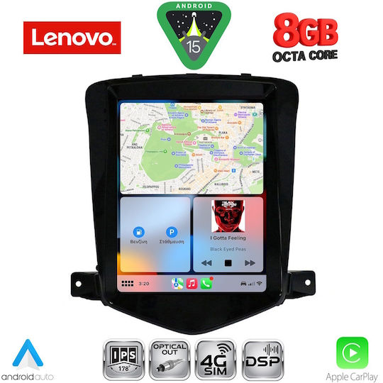 Lenovo Ssw 10925_cpa Tesla Style Chevrolet Cruze Mod 2008-2012