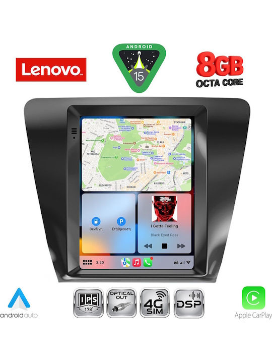 Lenovo Ssw 10917_cpa Tesla Style Skoda Octavia 7 Mod 2013-2020