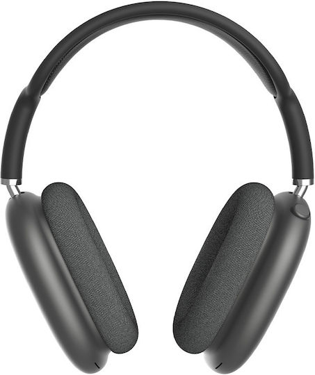 XO BE58 Wireless Bluetooth Over Ear Headphones with 25 Hours Playing Time Black