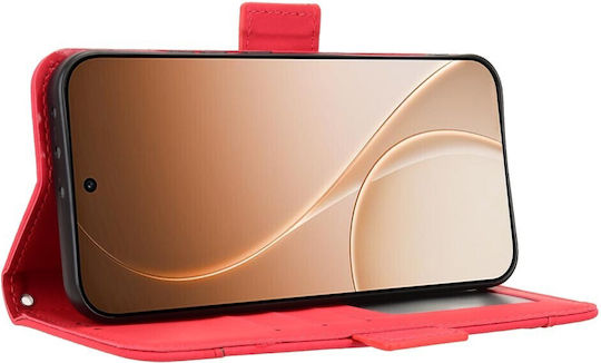 Multiple Cards Wallet Red (Oppo Reno15 F)
