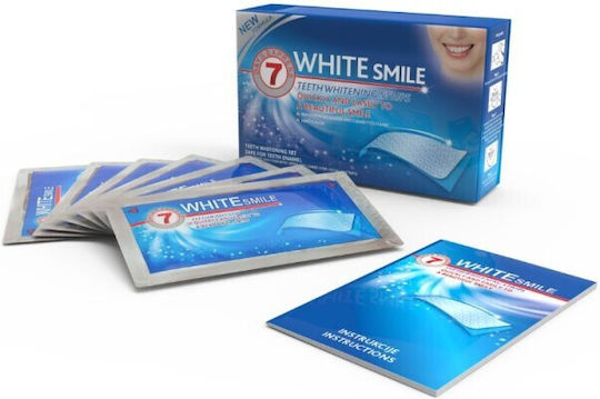 White Smile WaterWipes Zahnaufheller Streifen 14 Stück