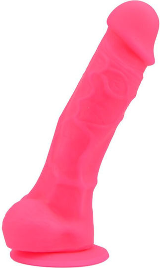 17.0cm Liquid Silicone Realistic Dildo Pink Loving Joy