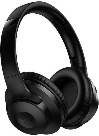Hoco W71 Kabellose Bluetooth Über Ohr Kopfhörer mit 26 Stunden Wiedergabezeit Schwarz
