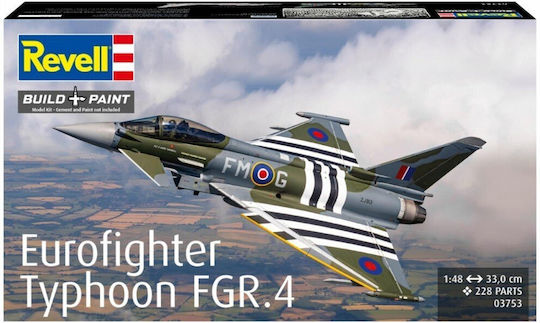 Plastic Model Airplane Eurofighter Typhoon Fgr.4 1:48
