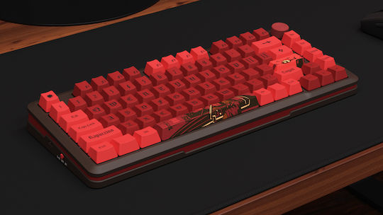 Redragon K4PUC21N0 PRO Wireless Gaming Mechanical Keyboard 75% with RGB Lighting English US