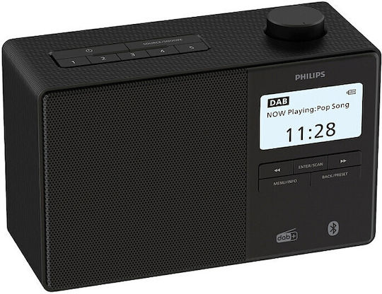Philips TAR5600/00 Φορητό Ραδιόφωνο DAB Μαύρο
