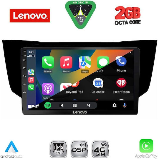 Lenovo Автомобилна Аудио Система за Lexus RX300 2003-2008 Bluetooth USB Вграден Wi-Fi GPS Apple CarPlay Android Auto с Touch Screen 9"