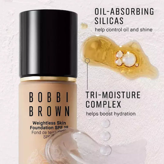 Bobbi Brown Weightless Skin Liquid Make Up SPF15 Cool Ivory 30ml