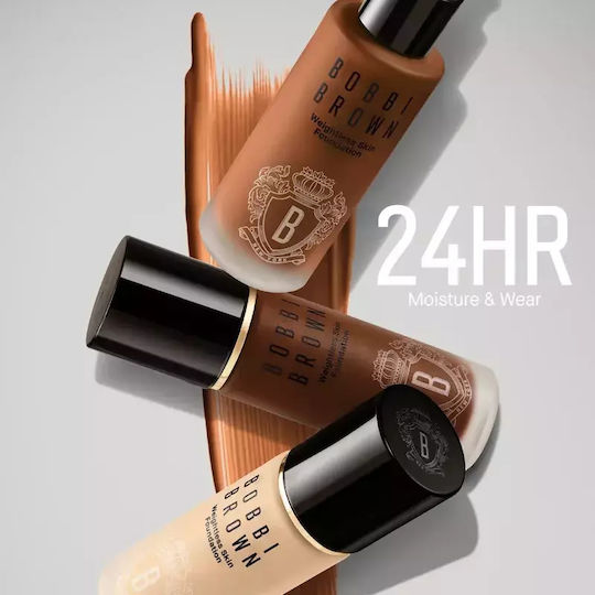 Bobbi Brown Weightless Skin Liquid Foundation SPF15 Warm Natural 30ml