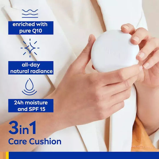 Nivea Hyaluron Cellular Filler Cushion Foundation SPF15 15gr