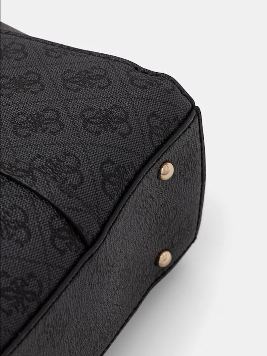 Damen Schultertasche Grau