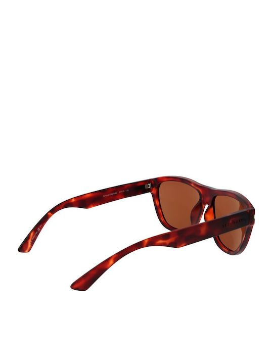 Serengeti Unisex Γυαλιά Ηλίου με Καφέ Κοκκάλινο Σκελετό και Καφέ Polarized Φακό SS601002